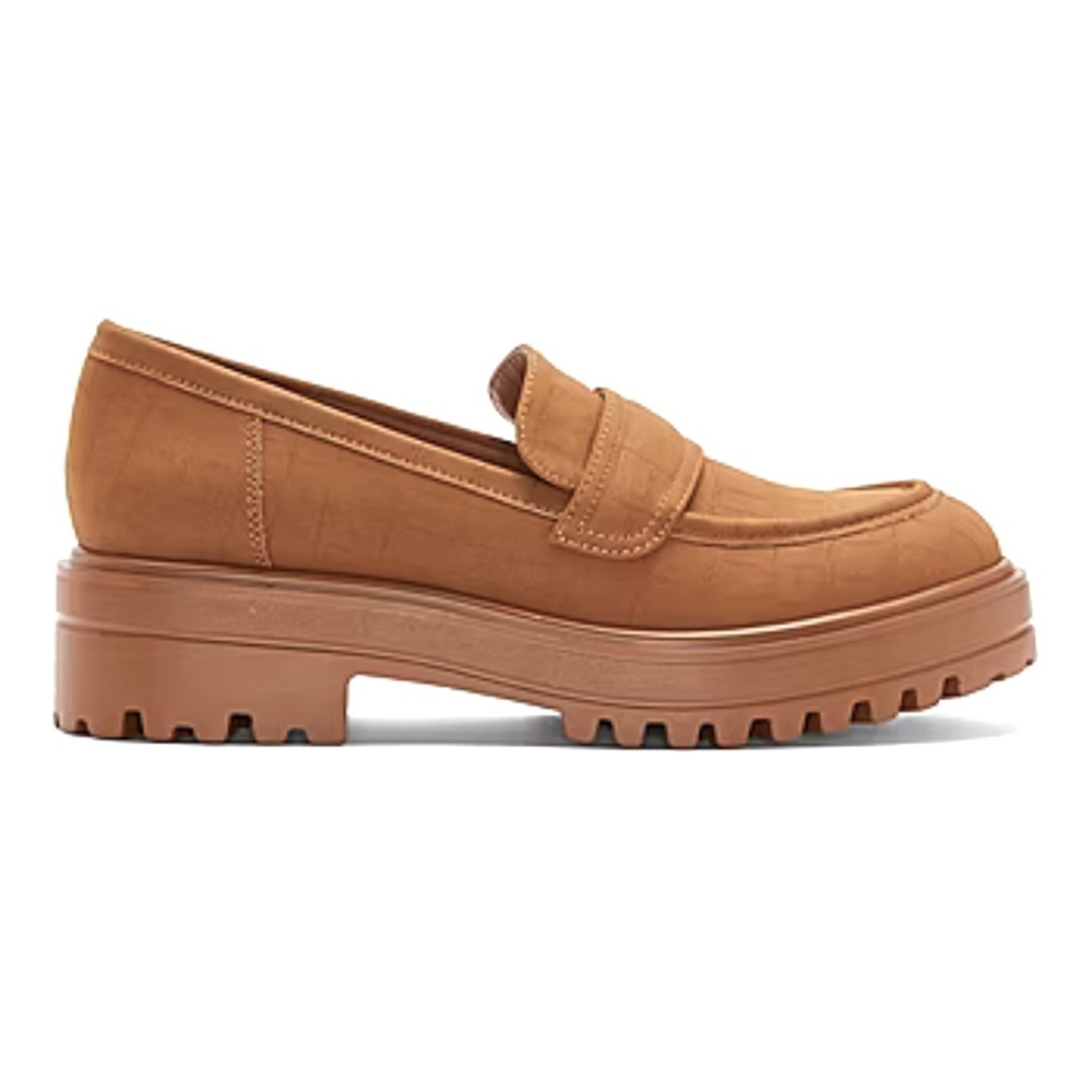 a.n.a. Women’s Lita loafers Slip On Stacked Block Heel Shoes Size 9.5 NWT - Picture 4 of 10